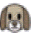 Anime dog and cat faces Anime dog and cat faces